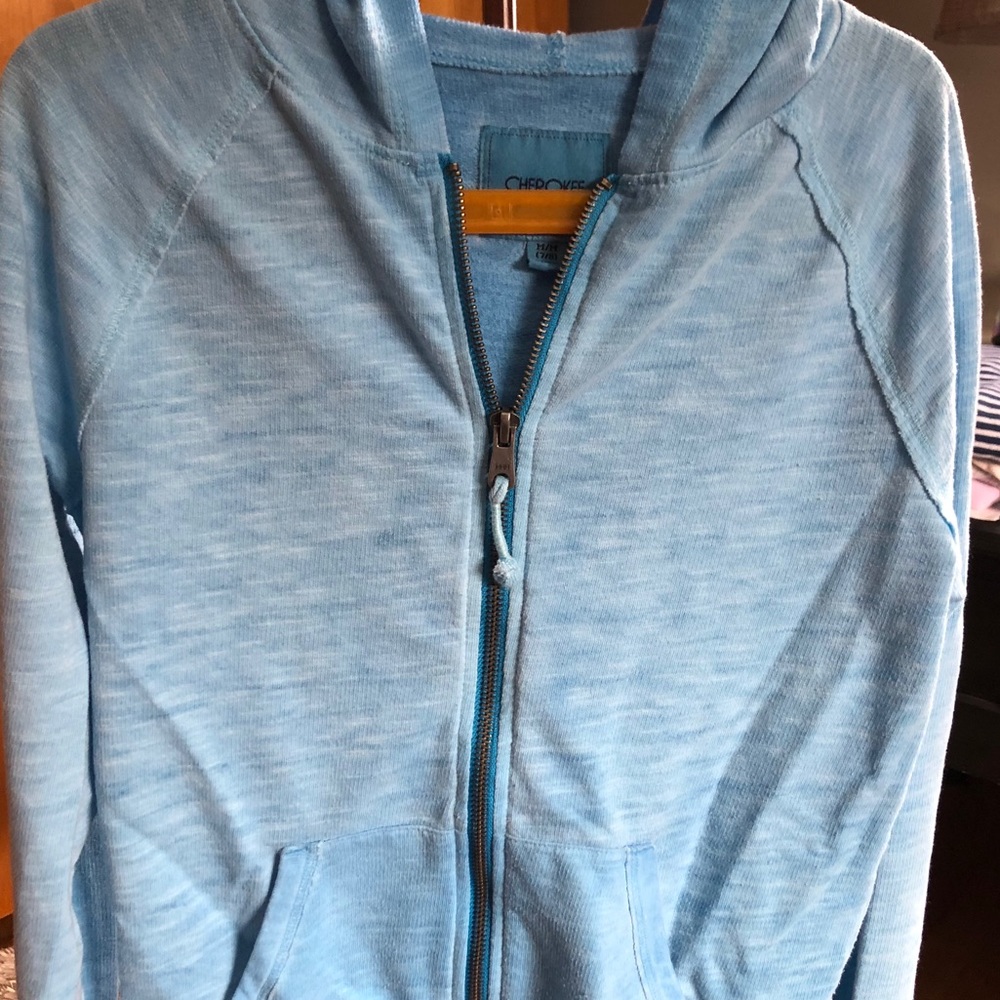 Zip up sweatshirt
